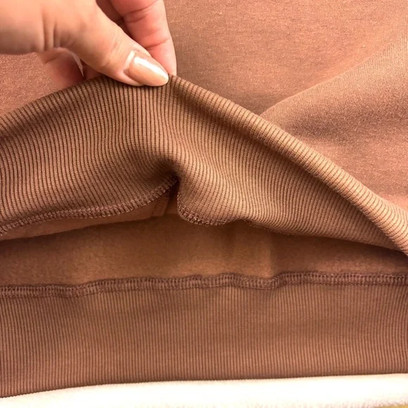 Rebel Minds Brown “Blessed w/ the Bag” Graphic Fleece Lined Hoodie (M) - Picture 7 of 16